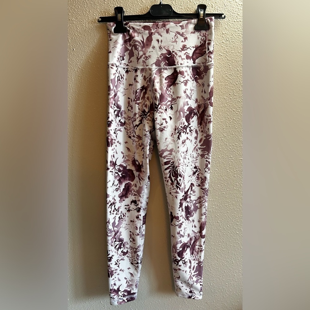 Marika Floral Print Leggings Size Small